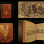 1892 1st ed Profits in POULTRY Chicken Breeding Turkey FARMING Agriculture