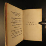 1629 Golden Ass Laus Asini by Daniel Heinsius Parody Humor Elzevier Latin