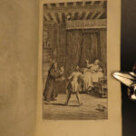 1754 1ed Don Quixote la Mancha Cervantes Illustrated Chasles French 6v Brocas