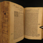 1556 1ed Thomas Aquinas BIBLE Commentary on Epistles of Paul Latin New Testament