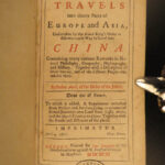 1693 CHINA 1ed Avril Travels Asia Arabia Voyages Syria Iraq Iran Russia Poland