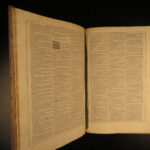 1624 Vulgate Bible Sixto Clementine Lucas Correction Catholic PLANTIN Huge Folio