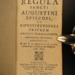 1697 1ed Rule of Saint Augustine Monastic Order of Preachers Dominican Cloche