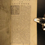 1670 Holy BIBLE Biblia Sacra Vulgate PENTATEUCH Paris Leonard Clement VIII