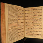 1735 Prague Bohemia Roman Missal Catholic Pope Clementi Missale Romanum Music