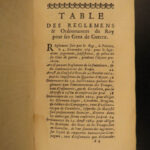 1680 King Louis XIV France WAR Ordinances Military LAW Regulations Officers