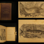 1875 FISHING Hook & Line Salmon Angling Sports Hunting Herbert Forrester Fish