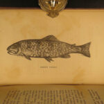 1875 FISHING Hook & Line Salmon Angling Sports Hunting Herbert Forrester Fish