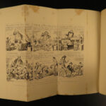 1881 George Cruikshank Comic ART Almanack Caricature Thackeray Illustrated Humor