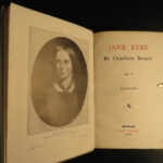 1907 Bronte Sisters Novel Jane Eyre Agnes Grey Wuthering Heights Illustrated 12v