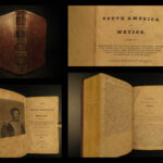 1826 South America & MEXICO Revolution PERU Chile Simon Bolivar Guatemala