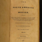 1826 South America & MEXICO Revolution PERU Chile Simon Bolivar Guatemala