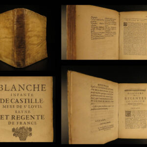 1644 Crusades Louis VIII 1ed Blanche of Castile Saint Louis IX France Combault