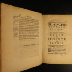 1644 1ed Blanche of Castile Saint Louis IX France Crusades Louis VIII Combault