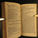 1639 Sallust Catiline Conspiracy WAR Rome Jugurthine War Historiae Pontanus