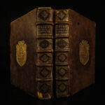 1674 Life of Saint Basil the Great & Saint Gregory Nazianzus 2v ARMORIAL BINDING