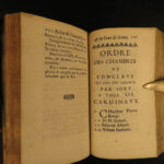 1689 Pope Alexander VIII 1st ed Papal Conclave Memoirs Catholic Church Venice