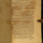 1564 Greek & Roman Poetry 1ed Accius Ennius Pacuvius Estienne Stephanus Poetarum