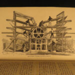 1872 Great Industries of US Gold Rush Railroad Industrial Revolution Illustrated