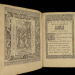 1588 Sannazaro Italian Renaissance Poetry Della Vergine Venice Giolito Woodcuts
