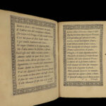1588 Sannazaro Italian Renaissance Poetry Della Vergine Venice Giolito Woodcuts