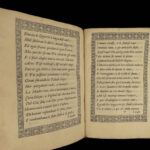 1588 Sannazaro Italian Renaissance Poetry Della Vergine Venice Giolito Woodcuts