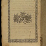 1588 Sannazaro Italian Renaissance Poetry Della Vergine Venice Giolito Woodcuts