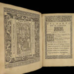 1588 Sannazaro Italian Renaissance Poetry Della Vergine Venice Giolito Woodcuts