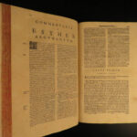 1669 Bible Commentary on Ezra Nehemiah Jesuit Cornelius Lapide Apocrypha FOLIO