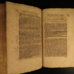 1696 ENGLISH LAW 1st Raymond Reports British Court Cases Criminal Charles II England