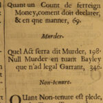 1675 1ed LAW Reports of Sir William Jones Britain England Judge Ireland Cromwell