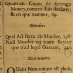 1675 ENGLISH 1ed LAW Reports of Sir William Jones Britain England Judge Ireland Cromwell