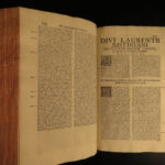 1721 Saint Lawrence Justinian Catholic Bishop of Medieval Venice Sermons FOLIO