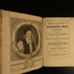 1690 1ed John Overall Convocation Church of England King James Gunpowder Plot