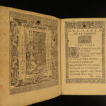 1588 Sannazaro Italian Renaissance Poetry Della Vergine Venice Giolito Woodcuts