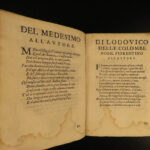 1605 1ed Fiammelli La Riga Matematica Military Engineering Civil Mathematics