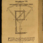 1605 1ed Fiammelli La Riga Matematica Military Engineering Civil Mathematics