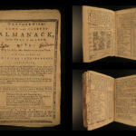 1785 Boston Revolutionary War Soldier Colonial America Weatherwise Almanac