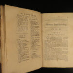 1741 John LOCKE Essay Concerning Human Understanding Philosophy Tabula Rasa 2v