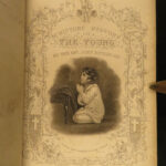 1861 BIBLE for the Young 1ed Illustrated Scripture ART Scenes English SET Howard