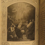 1861 BIBLE for the Young 1ed Illustrated Scripture ART Scenes English SET Howard