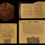 1760 Hebrew Torah Dictionary Ha-Shorashim Bible Grammar Yiddish Ashkenazi Jews