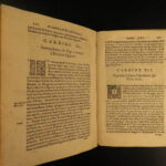 1610 1ed Catholic Church Italian POPES Charlemagne Ballerini Sacro de Successi