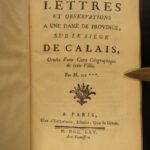 1765 Siege of Calais French Play by de Belloy Seven Years War France Patriotism