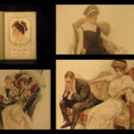 1908 FASHION 1st ed Harrison Fisher ART Bachelor Belles Portraits Cosmopolitan Magazine