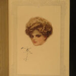 1908 FASHION 1st ed Harrison Fisher ART Bachelor Belles Portraits Cosmopolitan Magazine