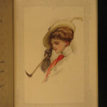 1908 FASHION 1st ed Harrison Fisher ART Bachelor Belles Portraits Cosmopolitan Magazine