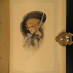 1908 FASHION 1st ed Harrison Fisher ART Bachelor Belles Portraits Cosmopolitan Magazine