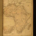 1861 RARE Gall Inglis ATLAS Geography China America Australia 31 COLOR MAPS