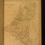 1861 RARE Gall Inglis ATLAS Geography China America Australia 31 COLOR MAPS